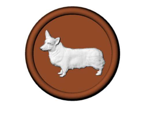 Welsh Corgi Dog Chocolate Mould - Click Image to Close